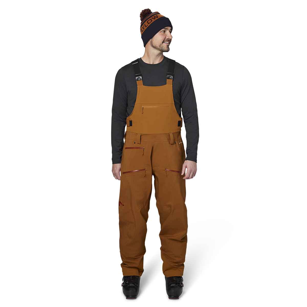 Flylow Smythe Bib Men's in Copper